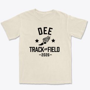 Dee Elementary School Track and Field Premium Heavyweight T-shirt