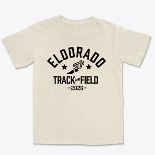 Eldorado School/emerson Honors Track and Field Premium Heavyweight T-shirt