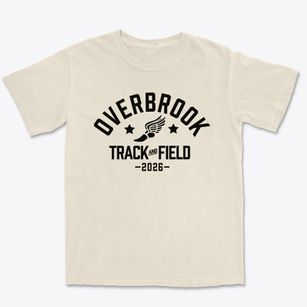 Overbrook Elementary School Track and Field Premium Heavyweight T-shirt