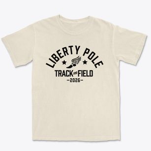 Liberty Pole Elementary School Track and Field Premium Heavyweight T-shirt