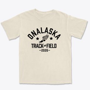 Onalaska High School Track and Field Premium Heavyweight T-shirt