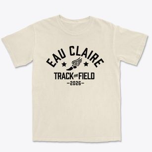Eau Claire Lutheran School Track and Field Premium Heavyweight T-shirt