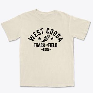West Coosa Elementary School Track and Field Premium Heavyweight T-shirt