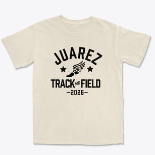 Juarez Elementary School Track and Field Premium Heavyweight T-shirt