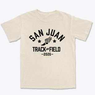 San Juan High School Track and Field Premium Heavyweight T-shirt