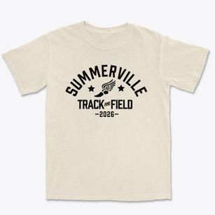 Summerville Union High School Track and Field Premium Heavyweight T-shirt