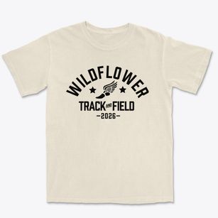 Wildflower Elementary School Track and Field Premium Heavyweight T-shirt