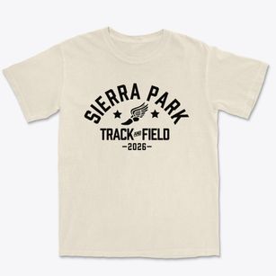 Sierra Park Elementary School Track and Field Premium Heavyweight T-shirt