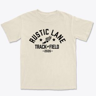 Rustic Lane Elementary School Track and Field Premium Heavyweight T-shirt