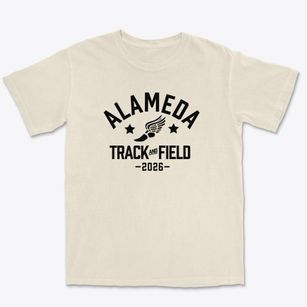 Alameda High School Track and Field Premium Heavyweight T-shirt