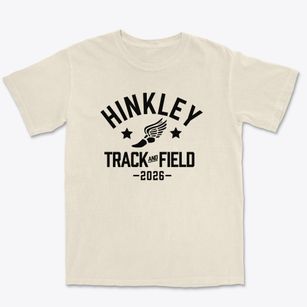 Hinkley High School Track and Field Premium Heavyweight T-shirt