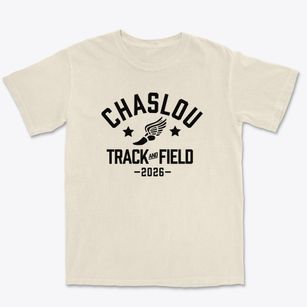 Chaslou Academy Track and Field Premium Heavyweight T-shirt