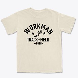Workman Middle School Track and Field Premium Heavyweight T-shirt