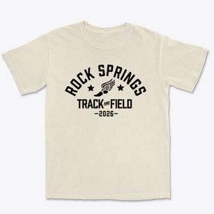 Rock Springs Elementary School Track and Field Premium Heavyweight T-shirt
