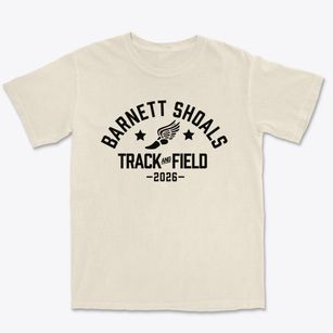Barnett Shoals Elementary School Track and Field Premium Heavyweight T-shirt