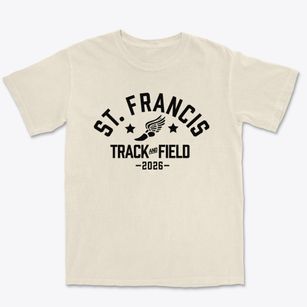 Saint Francis School Roswell Campus Track and Field Premium Heavyweight T-shirt