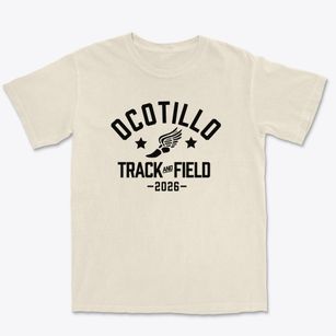 Ocotillo Elementary School Track and Field Premium Heavyweight T-shirt