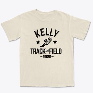 Thomas Kelly High School Track and Field Premium Heavyweight T-shirt