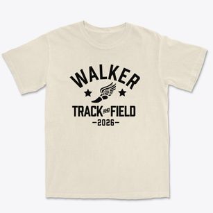Walker School Track and Field Premium Heavyweight T-shirt