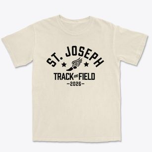 Saint Joseph School Track and Field Premium Heavyweight T-shirt