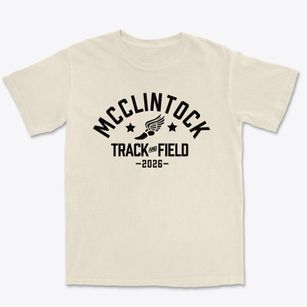 Mcclintock High School Track and Field Premium Heavyweight T-shirt