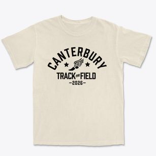 Canterbury Middle School Track and Field Premium Heavyweight T-shirt