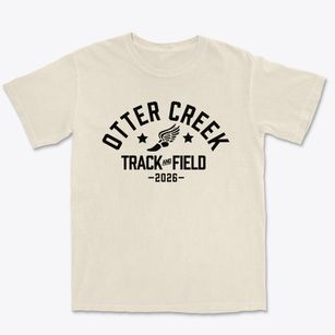 Otter Creek Middle School Track and Field Premium Heavyweight T-shirt
