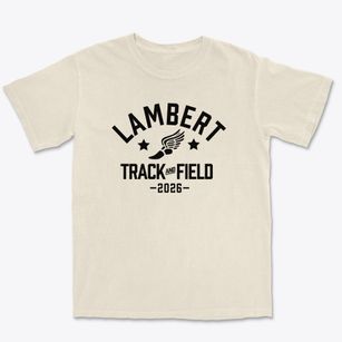 Lambert Elementary School Track and Field Premium Heavyweight T-shirt