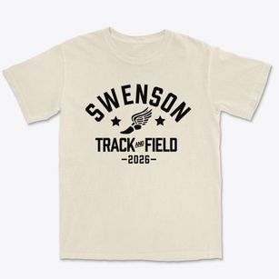Swenson Early Childhood Center Track and Field Premium Heavyweight T-shirt
