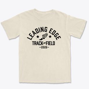 Leading Edge Academy - Gec Track and Field Premium Heavyweight T-shirt