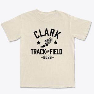 Clark Elementary School Track and Field Premium Heavyweight T-shirt