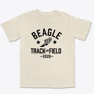 Beagle Middle School Track and Field Premium Heavyweight T-shirt