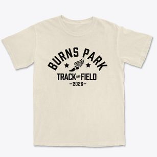 Burns Park Elementary School Track and Field Premium Heavyweight T-shirt
