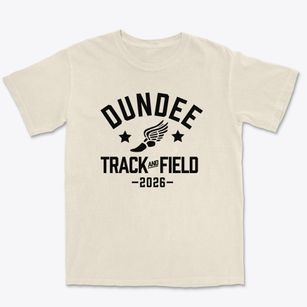 Dundee High School Track and Field Premium Heavyweight T-shirt