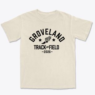 Groveland Elementary School Track and Field Premium Heavyweight T-shirt