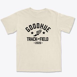 Goodhue Public School Track and Field Premium Heavyweight T-shirt