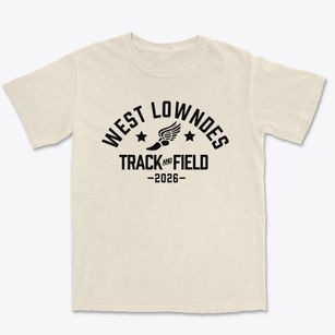 West Lowndes Middle School Track and Field Premium Heavyweight T-shirt