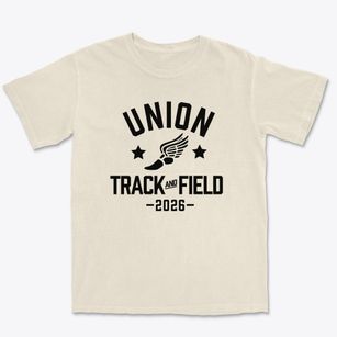 Union Academy Track and Field Premium Heavyweight T-shirt