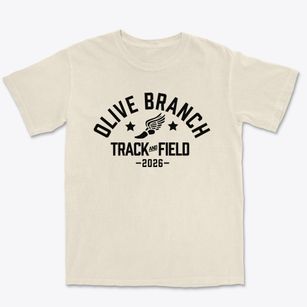 Olive Branch High School Track and Field Premium Heavyweight T-shirt