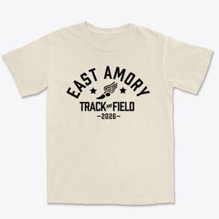 East Amory Elementary School Track and Field Premium Heavyweight T-shirt