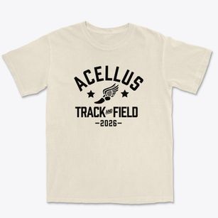 Acellus High School Track and Field Premium Heavyweight T-shirt