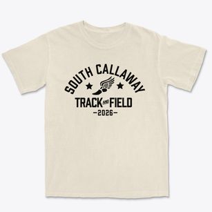 South Callaway R-ii Elementary School Track and Field Premium Heavyweight T-shirt