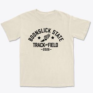 Boonslick State School Track and Field Premium Heavyweight T-shirt