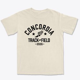 Concordia Middle School Track and Field Premium Heavyweight T-shirt