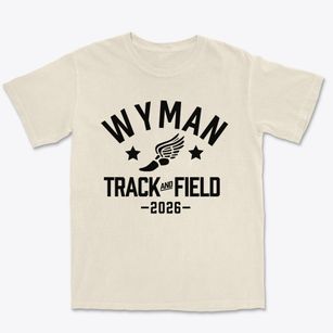 Wyman Elementary School Track and Field Premium Heavyweight T-shirt