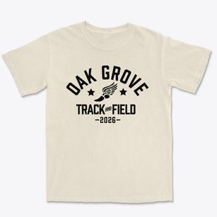 Oak Grove Primary School Track and Field Premium Heavyweight T-shirt