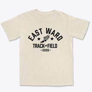 East Ward Elementary School Track and Field Premium Heavyweight T-shirt