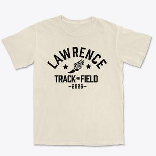 Lawrence Junior High School Track and Field Premium Heavyweight T-shirt
