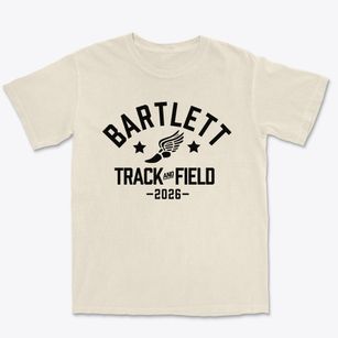 Bartlett Elementary School Track and Field Premium Heavyweight T-shirt