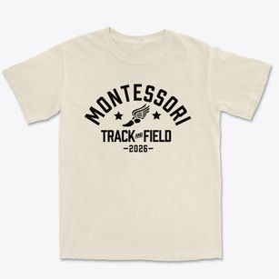 Montessori Learning Center Track and Field Premium Heavyweight T-shirt